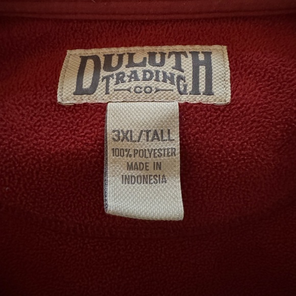 Duluth Trading Co 3XL Tall Shoreman Fleece Jacket - Picture 6 of 7